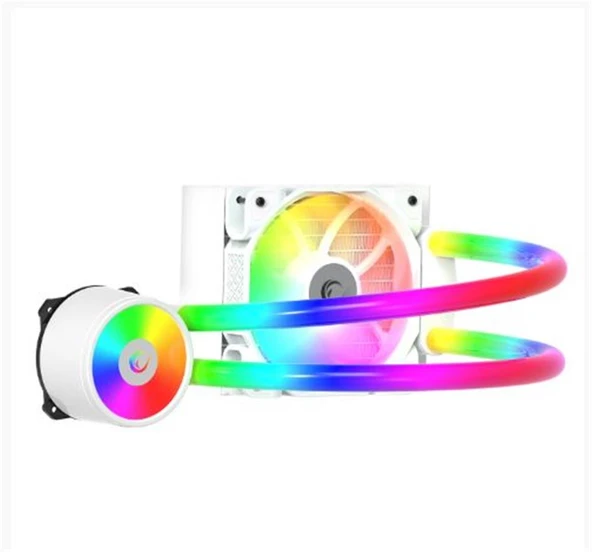 Rampage ICEBLADE C4 Beyaz 72CFM 2000RPM ARGB Fan AM57-LGA1700 ürün görseli 1