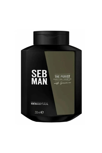 SEBASTİAN PROFESSİONAL,Sebastıan Sebman The Purist Erkeklere Özel Kepekli Ve Yağlı Saçlar Için Şampuan 250ml ürün görseli 1