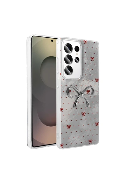 Galaxy S25 Ultra Kılıf Kamera Korumalı Figürlü Zore Ponti Silikon Kapak ürün görseli 1
