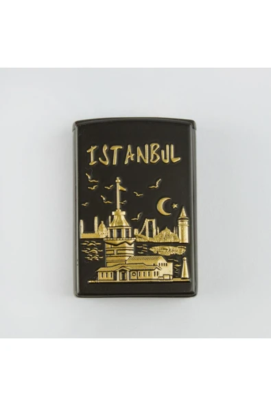 İstanbul Kız Kulesi Figürlü Kaydırmalı Çakmak ürün görseli 1