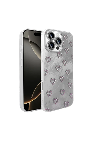 iPhone 16 Pro Max Kılıf Kamera Korumalı Figürlü Zore Ponti Silikon Kapak ürün görseli 1