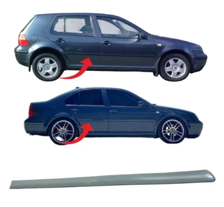 Golf4-Bora Kapı Çıtası Arka Sağ Boyanır 1998-2004 1J4853754G ürün görseli 1