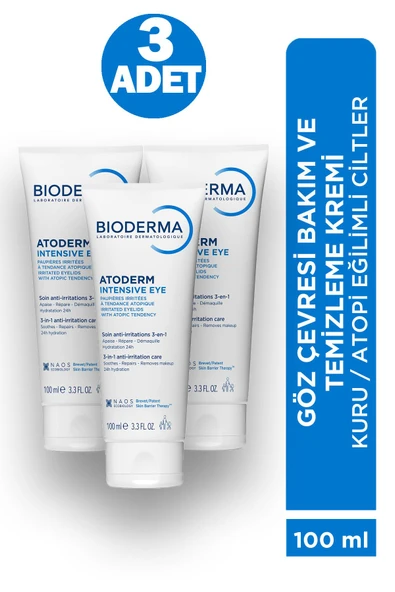 Bioderma Atoderm Intensive Eye Cream 100 ml 3 Adet ürün görseli 1