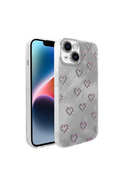 iPhone 14 Kılıf Kamera Korumalı Figürlü Zore Ponti Silikon Kapak ürün görseli 1