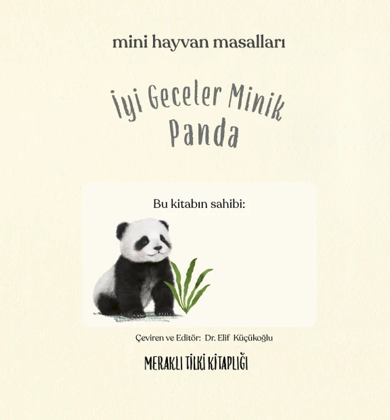 Mini Hayvan Masalları 3 Kitap - Tavşan - Panda - Penguen / 2 yaş + - Resim 4