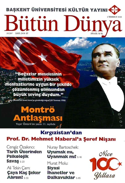 Bütün Dünya Dergi Temmuz 2026 ürün görseli 1