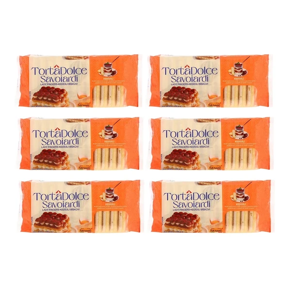 Torta Dolce Savoiardi Kedidili 200 gr x 6 Adet ürün görseli 1