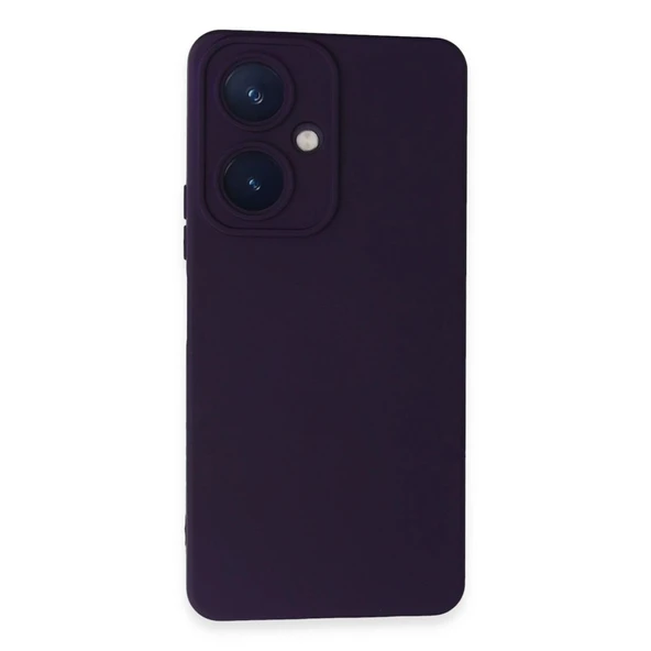 Vivo Y27 Kılıf Nano İçi Kadife Silikon - Mor ürün görseli 1