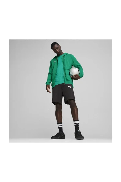 Teamgoal Casuals Hooded Erkek Futbol Antrenman Eşofman Üstü 65859505 Yeşil ürün görseli 1