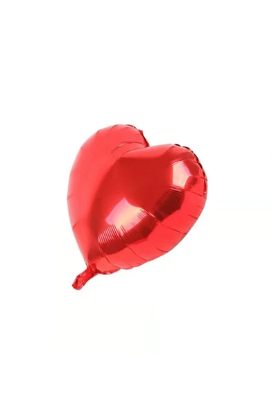 18 '' 45 cm Kırmızı Kalp Folyo Balon ürün görseli 1