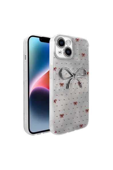iPhone 14 Kılıf Kamera Korumalı Figürlü Zore Ponti Silikon Kapak ürün görseli 1