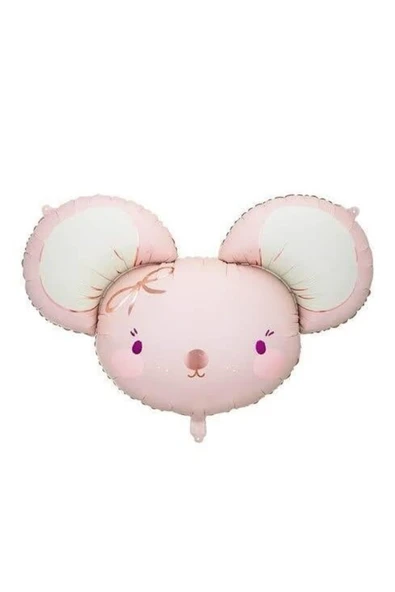 Pembe Fare Folyo Balon - Resim 2