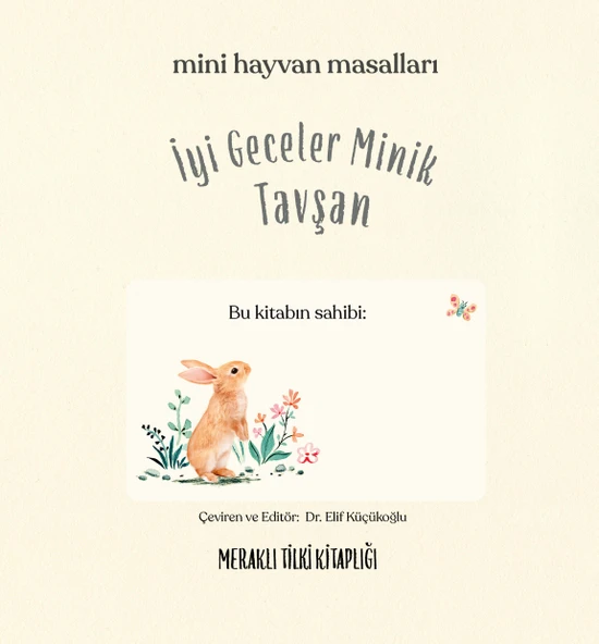 Mini Hayvan Masalları 3 Kitap - Tavşan - Panda - Penguen / 2 yaş + - Resim 9