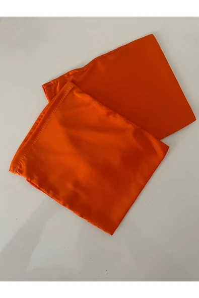 Turuncu Saten Kumaş Kına ve Lavanta Kesesi 12/14 cm 5 Adet ürün görseli 1