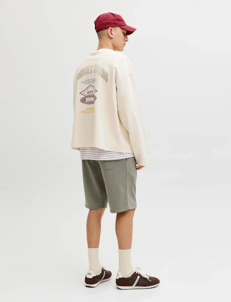 Jack&Jones 12249285 Erkek Sort - Yesil - Resim 4