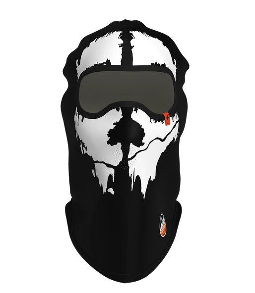 Funny Balaklava, Su İtici özellikli(DWR) Baskılı Snowboard, Kayak, Motosiklet, Bisiklet Kar Maskesi ürün görseli 1