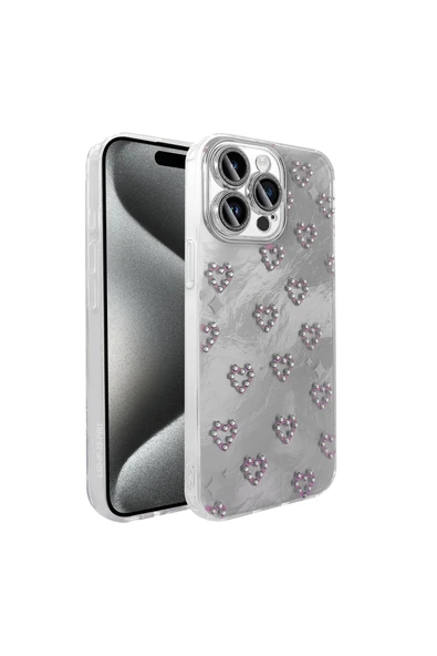 iPhone 15 Pro Kılıf Kamera Korumalı Figürlü Zore Ponti Silikon Kapak ürün görseli 1