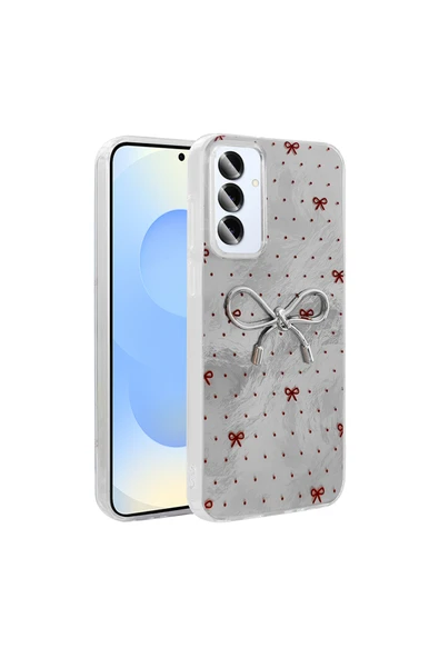 Galaxy S24 FE Kılıf Kamera Korumalı Figürlü Zore Ponti Silikon Kapak ürün görseli 1