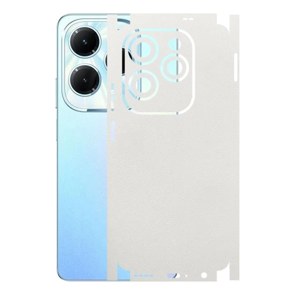Infinix Hot 40 Pro ile Uyumlu Bumper Serisi Premium Kaplama 360  Beyaz ürün görseli 1