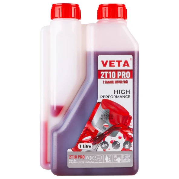 VETA YAĞ,İKİ ZAMANLI MOTOR ÖLÇEKLİ 1Lt PRO ürün görseli 1