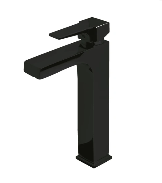 AQUA ÇANAK TİPİ LAVABO BATARYASI (SİYAH) ürün görseli 1
