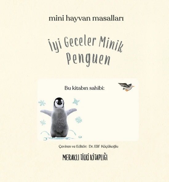 Mini Hayvan Masalları 3 Kitap - Tavşan - Panda - Penguen / 2 yaş + - Resim 6