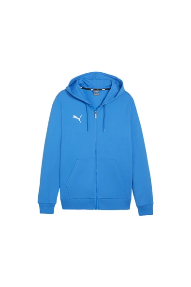 Casuals Hooded Erkek Futbol Ceketi 65859502 Mavi ürün görseli 1