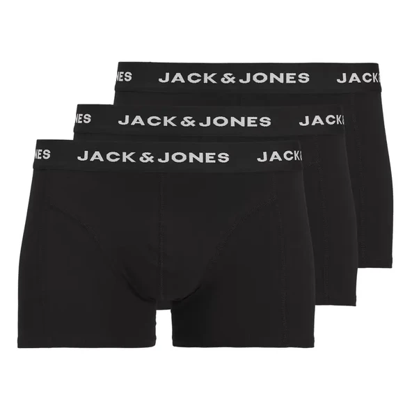 Jack & Jones 12171944 Jacanthony 3'lü Boxer Siyah - Resim 3