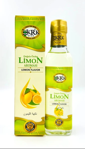 KRK GIDA LİMON AROMASI 250CC ürün görseli 1