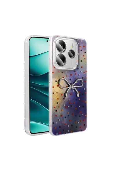 Xiaomi Redmi Note 14 Kılıf Kamera Korumalı Figürlü Zore Ponti Silikon Kapak ürün görseli 1