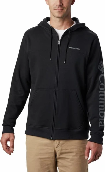 Columbia Logo Fermuarlı Erkek Sweatshirt ürün görseli 1