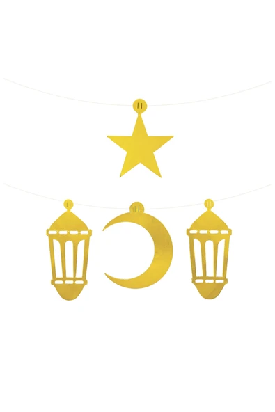 Ramazan Dekorasyon Süs Seti No:2 (4 parça) ürün görseli 1