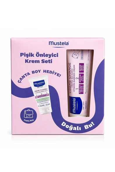 Mustela Vitamin Barrier 1-2-3 Pişik Önleyici Krem 100ml + 20ml Hediyeli ürün görseli 1