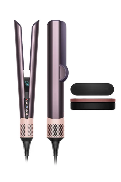 Dyson Airstrait ÇANTALI  Saç Düzleştirici - Saç Kurutucu (Jasper Plum) Mor İthalatçı Garantili ürün görseli 1