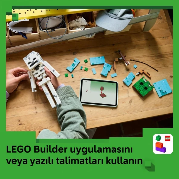 LEGO 21594  Minecraft® İskelet - Resim 9