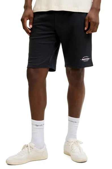 Jack&Jones 12292136 Erkek Sort - Siyah - Resim 2