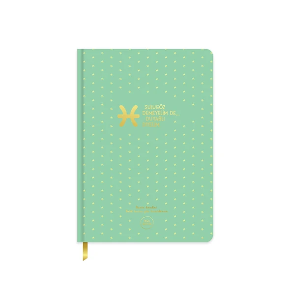 Hisli Şeyler A5 96 Yp.çizgili Sert Kapak Ciltli Defter-burçlar Serisi 500741-99 ürün görseli 1