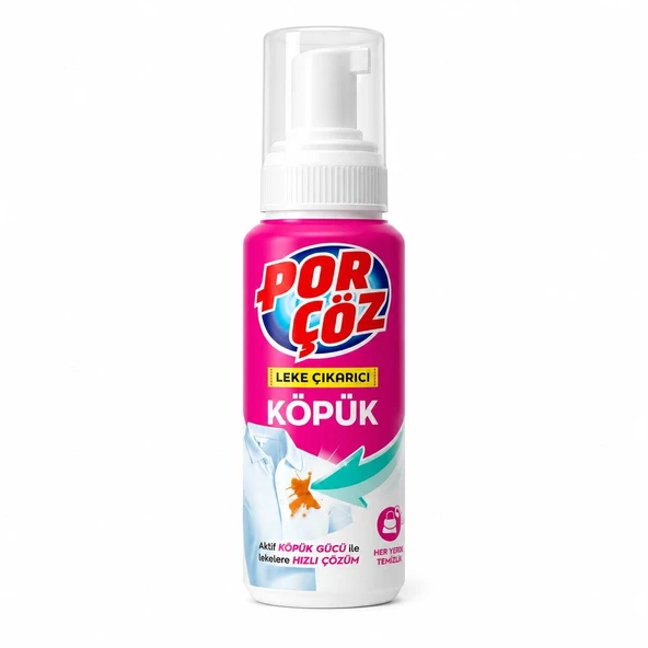 Porçöz Köpük Leke Çıkarıcı Sprey 90 ml ürün görseli 1