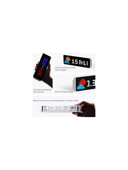 Ulanzi TC001 Smart Pixel Saat - Resim 2