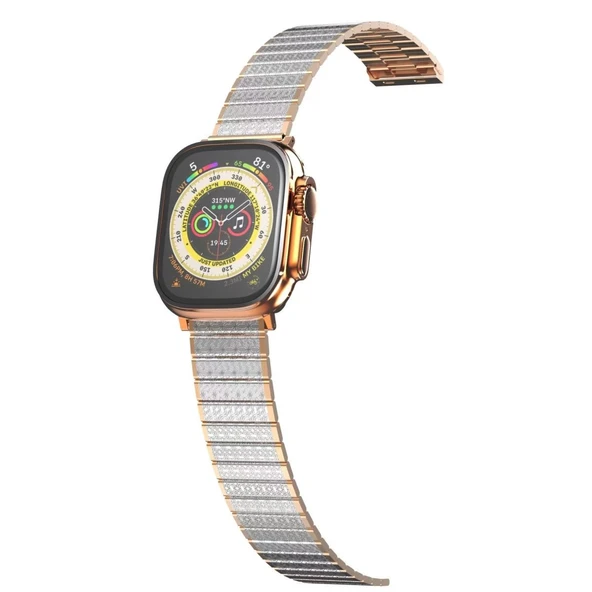 Watch 38mm Made Metal Kordon - Gümüş-rose Gold ürün görseli 1