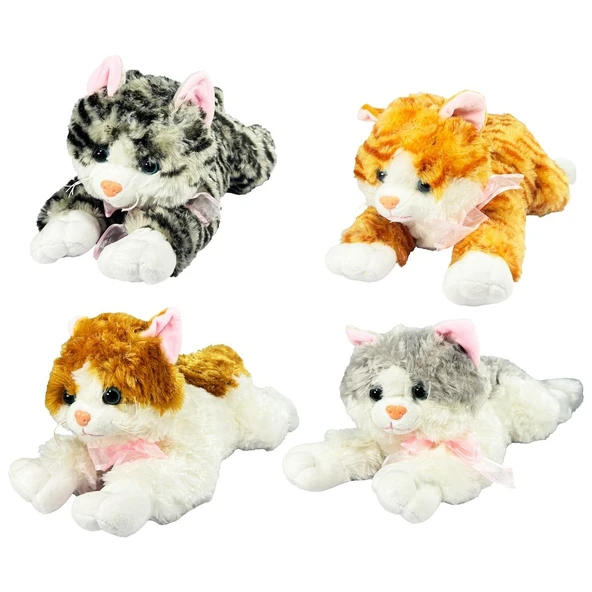 36 cm Sesli Peluş Kedi ile Minik Kalpler Fethediliyor! ürün görseli 1