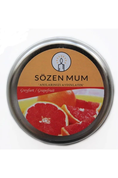 Hediyelik Kokulu Teneke Mum ürün görseli 1
