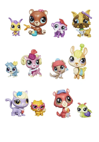 Littlest Pet Shop Minişler Macerası Başlasın! Lisanslı 12'li Miniş Setiyle Eğlence Garanti! ürün görseli 1