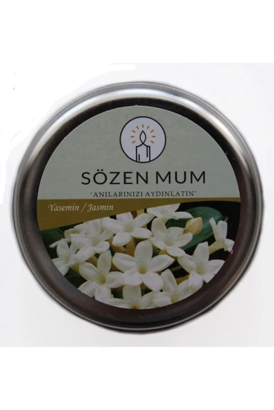 Hediyelik Kokulu Teneke Mum ürün görseli 1