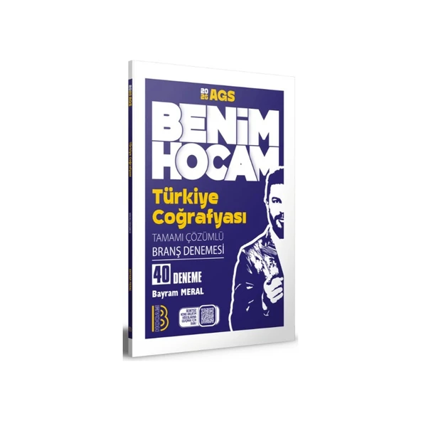Benim Hocam Yayınları 2026 Ags Türkiye Coğrafyası Tamamı Çözümlü 40 Branş Deneme Sınavı ürün görseli 1