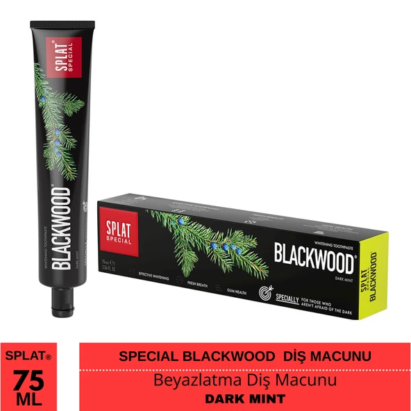 Splat Special Blackwood Diş Macunu 75 ml - Resim 2