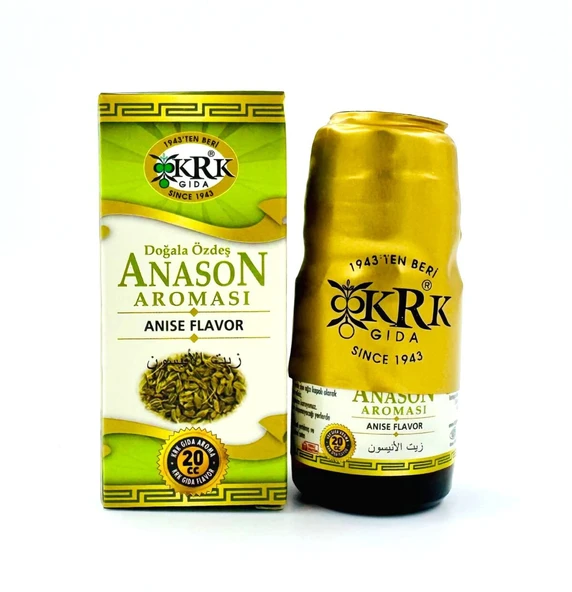 KRK GIDA ANASON AROMASI 20CC (1adet ) ürün görseli 1