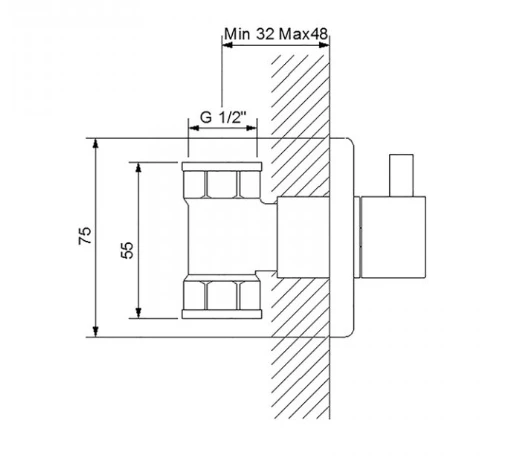 NEWARC MAXIMAL STOP VALF - Resim 2