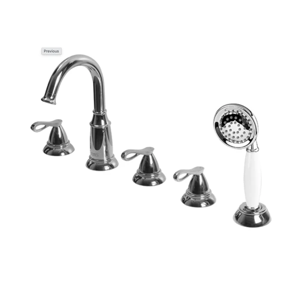 Newarc Golden Küvet Bataryası 951152 Krom ürün görseli 1