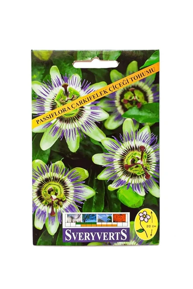 Passiflora Çarkıfelek Çiçeği Tohumu ürün görseli 1